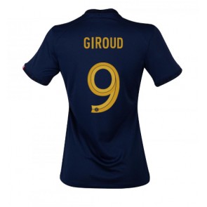 Francja Olivier Giroud #9 Koszulka Podstawowych Kobiety MŚ 2022 Krótki Rękaw